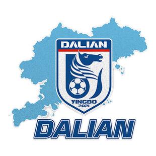 2025大连英博海发队为大连而战足球迷反光汽车贴纸车身贴后玻璃贴