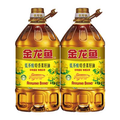 金龙鱼特香菜籽油5L×2桶×1组