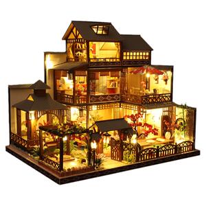 diy手工成品娃娃模型定制小屋