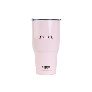 GOODBAI GOODEES可爱表情吸管杯
