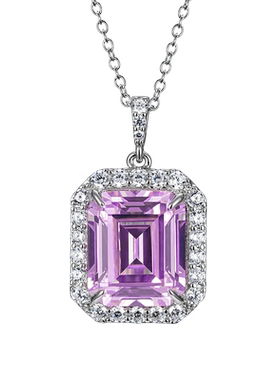 绿色宝石装点的花边设计