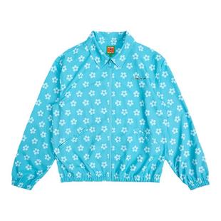 Melting Sadness 春季穿搭男女同款小花满印刺绣外套教练夹克