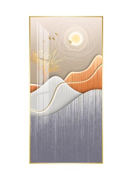 凯蒂斯琪玄关简约现代LED灯挂画