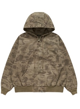 BAPEByKidSuper连帽夹克外套