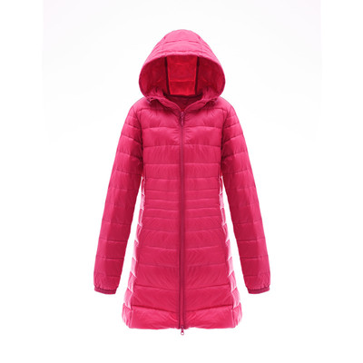 胖mm加肥加大码中老年轻薄羽绒服