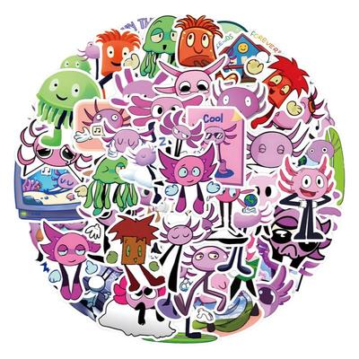 50张KinitoPet卡通手账防水贴纸