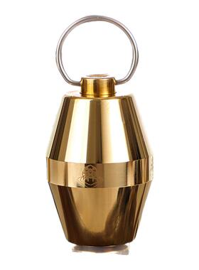 纯铜慈简转轮绿度母微缩经文摆件