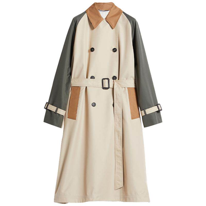 【经典款】Weekend MaxMara 女装棉质混纺风衣5021033706