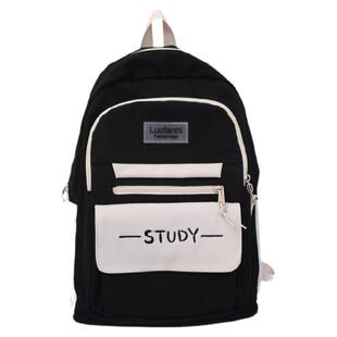 书包女初中生女孩女生儿童包大容量小学生黑色女童四五至六年级男