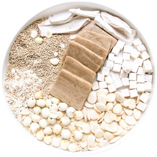 七白糕椰子杏仁以白养白山药糕莲子茯苓芝麻燕麦好吃软糯买3送1