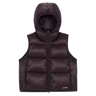 【轻量羽绒】UPON PRO轻户外白鹅绒马甲量感羽绒马甲女绗线鹅绒