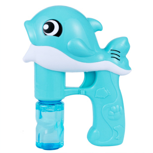 儿童电动泡泡枪全自动海豚泡泡枪泡泡机少女心抖音同款玩具补充液