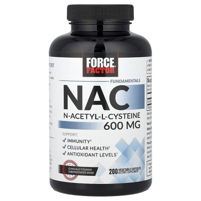 ForceFactor基本N-乙酰-L-半胱氨酸NAC自由基抵御肝脏健康活力帮