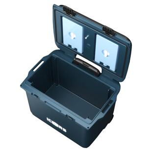 艾森斯(icers)户外拉杆保温箱冷藏箱生物试剂冷链母乳运输带轮20L