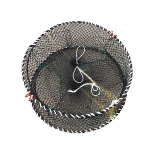 螃蟹笼海用可折叠蟹笼加粗加重弹簧笼子海边捕蟹网蟹笼海用抓螃蟹