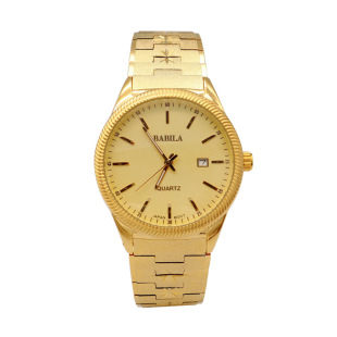 BABILA正品砂金表18K金情侣对表厂家直销掉色包换新 休闲运动手表
