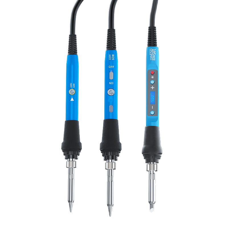 恒温电烙铁家用小型焊锡枪60W维修焊接调温电焊笔专业级大功率