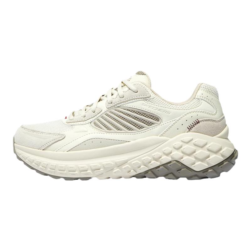 Skechers斯凯奇秋冬新款男鞋轻质厚底老爹鞋复古时尚休闲鞋232744
