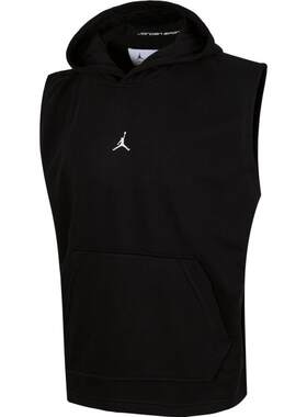 滔搏NIKE耐克男子连帽运动休闲卫衣篮球背心无袖T恤HF9939-010