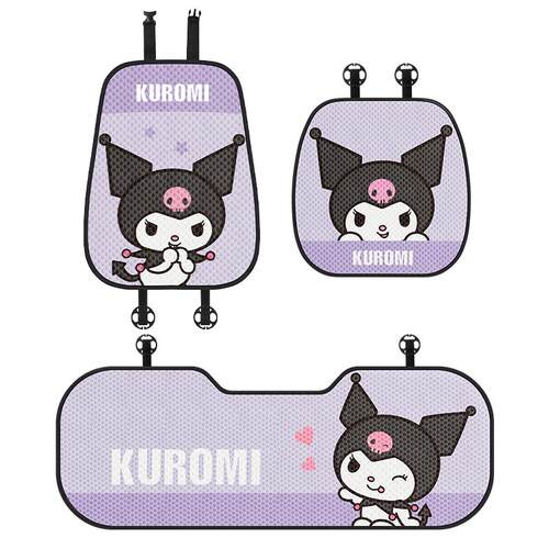 Hellokitty汽车坐垫夏季通用防滑单片可爱车载座椅四季透气座垫套