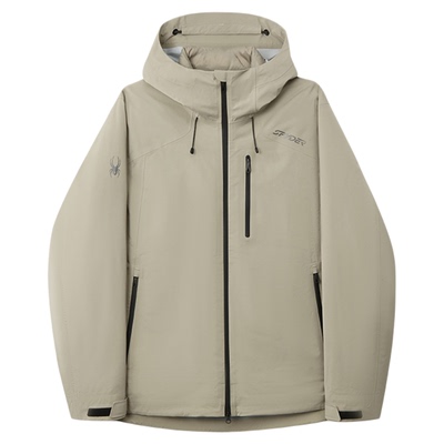 蜘蛛秋冬男耐磨三合一硬壳羽绒服