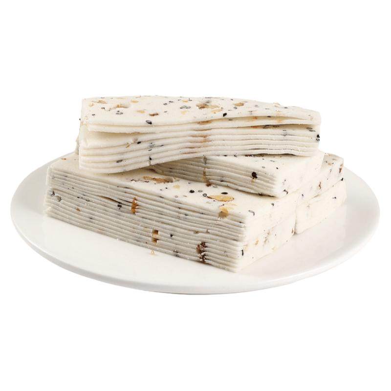 千层茯苓八珍糕云片糕桃片无蔗糖早餐零食坚果红枣山药旗舰店正品