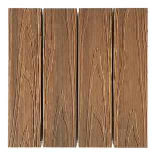 鲁卡户外阳台自铺地板DIY防晒防水防腐木地板露台庭院改造