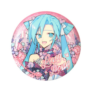 非人哉正品临界后日谈花礼系列65mm马口铁徽章卡通原创大吧唧胸针