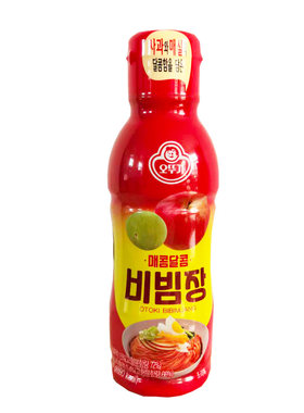 韩国进口不倒翁拌饭酱拌面酱300g美味石锅拌饭韩式开胃拌面辣酱