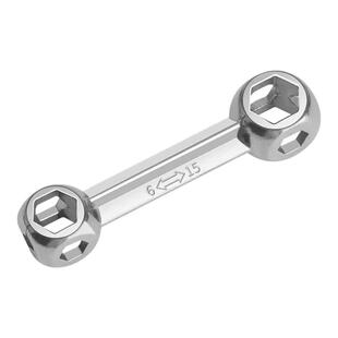 多功能骨头扳手内六角螺丝工具便携十合一自行车内六方套筒小扳手