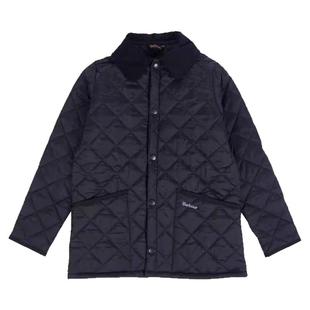 正品上海现货barbour英国菱格绗棉外套日版宽松棉服女士大童棉衣