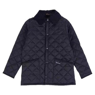 barbour菱格绗棉外套棉服女士