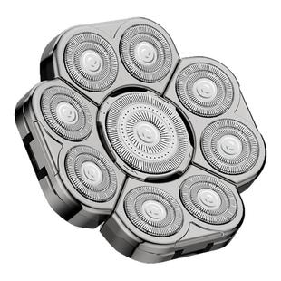 约克剃光头神器自刮男士九刀头剃须刀备用刀头光头理发器专用配件