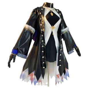 明日方舟拉普兰德cos服典雅噩兆cos角色原皮干罗德岛荒芜手套假发