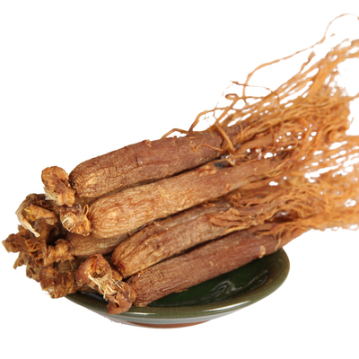 500克优良无糖红参人参