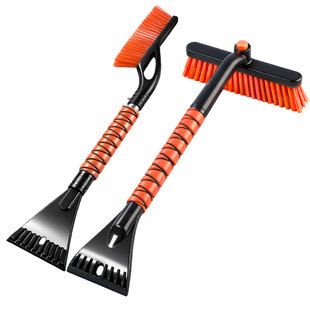 得力除雪铲汽车用扫雪车刷铲雪刮雪除霜清雪冬季车窗玻璃除冰神器