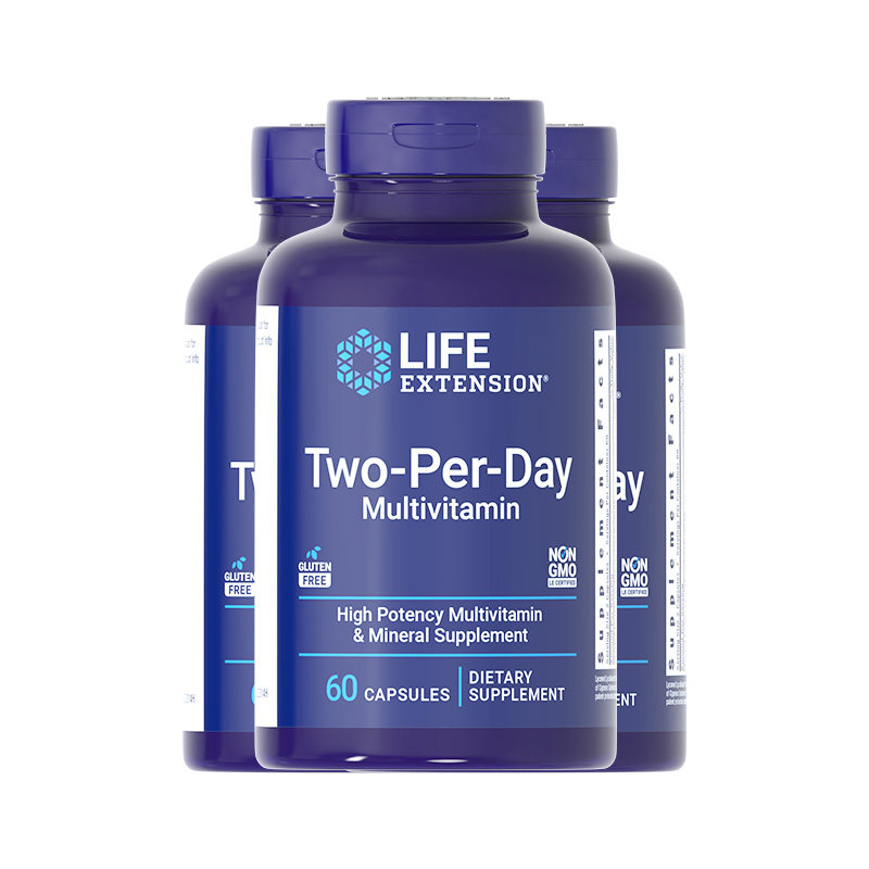 沿寿LIfeExtension每日2粒维生素