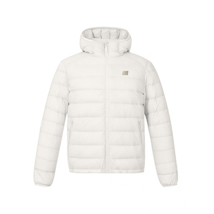 FDR官方 内胆外套男90白鸭绒毛领情侣轻薄连帽排骨羽绒服女款冬季