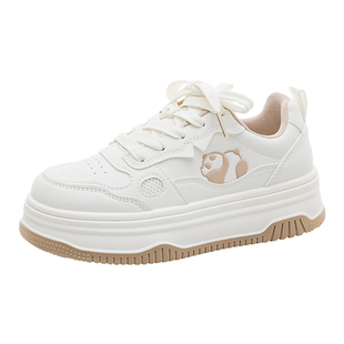 森马厚底增高小白鞋女款春季新款休闲运动板鞋2026年超火的鞋子女