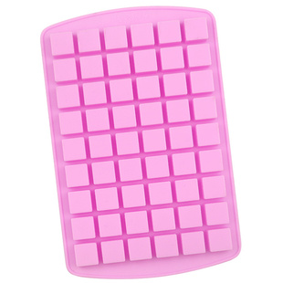 54连小方格硅胶冰格模具DIY巧克力块模具手工红糖方块模滴胶模具