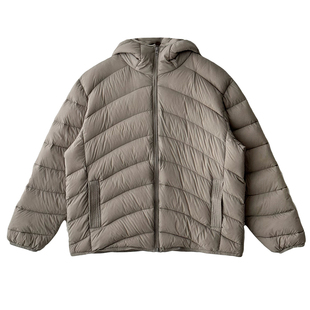 Nick Tian 连帽保暖90白鸭绒羽绒服男冬季新款轻便高级感夹克外套