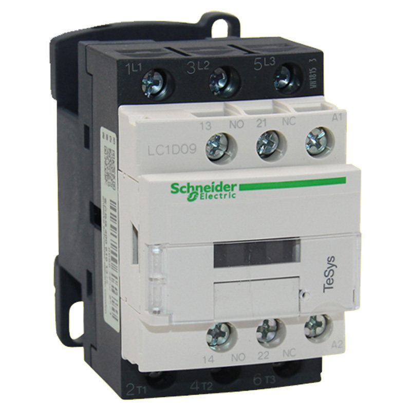 施耐德接触器220V LC1D09 12三相380V电梯110V交流24V LC1D40 50