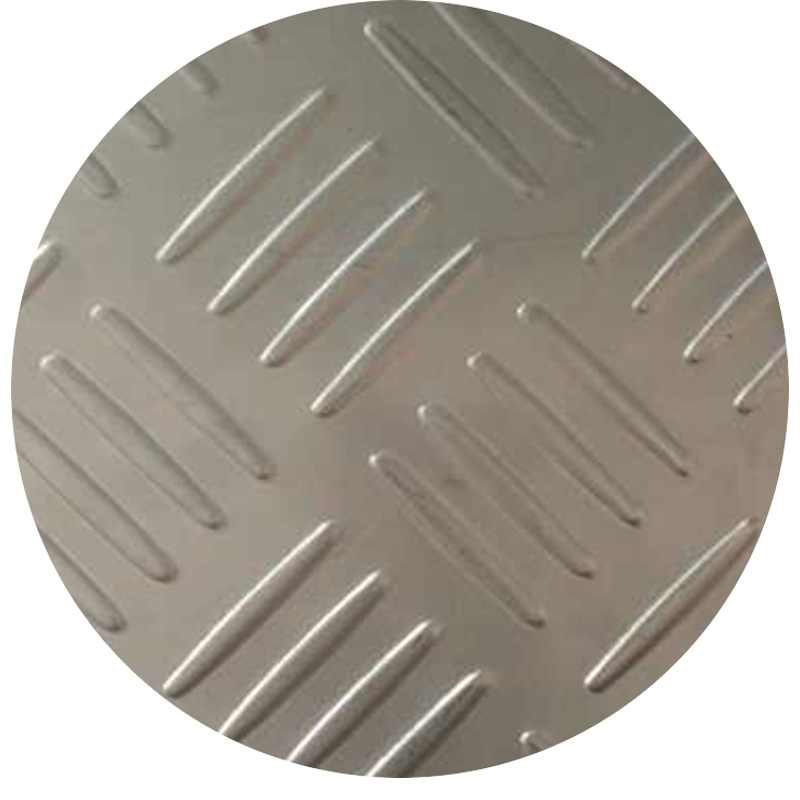 304不锈钢花纹板小米粒楼梯踏板316L压花板激光切割防滑201折弯