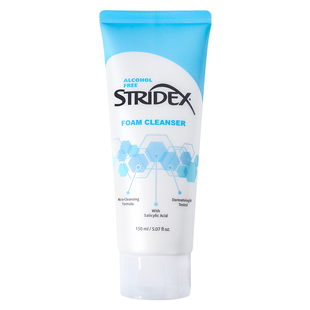 程十安 stridex施颜适水杨酸洗面奶氨基酸温和洁面清洁控油棉片女