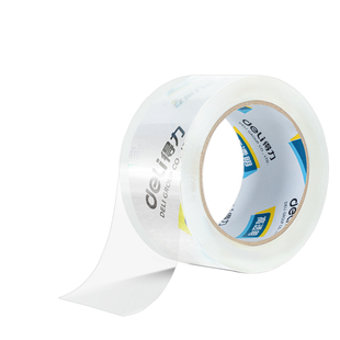 得力打包封箱胶带透明大卷加厚加宽无痕批发高粘度60mm透明胶布包装不留胶4.5cm封口胶纸快递打包