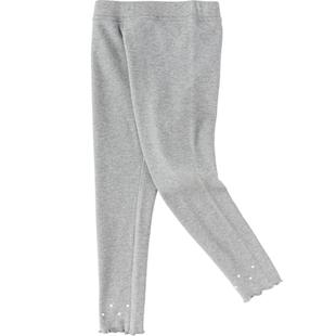 巴拉巴拉童装儿童打底裤女童春秋装长裤木耳边裤子百搭洋气甜休闲