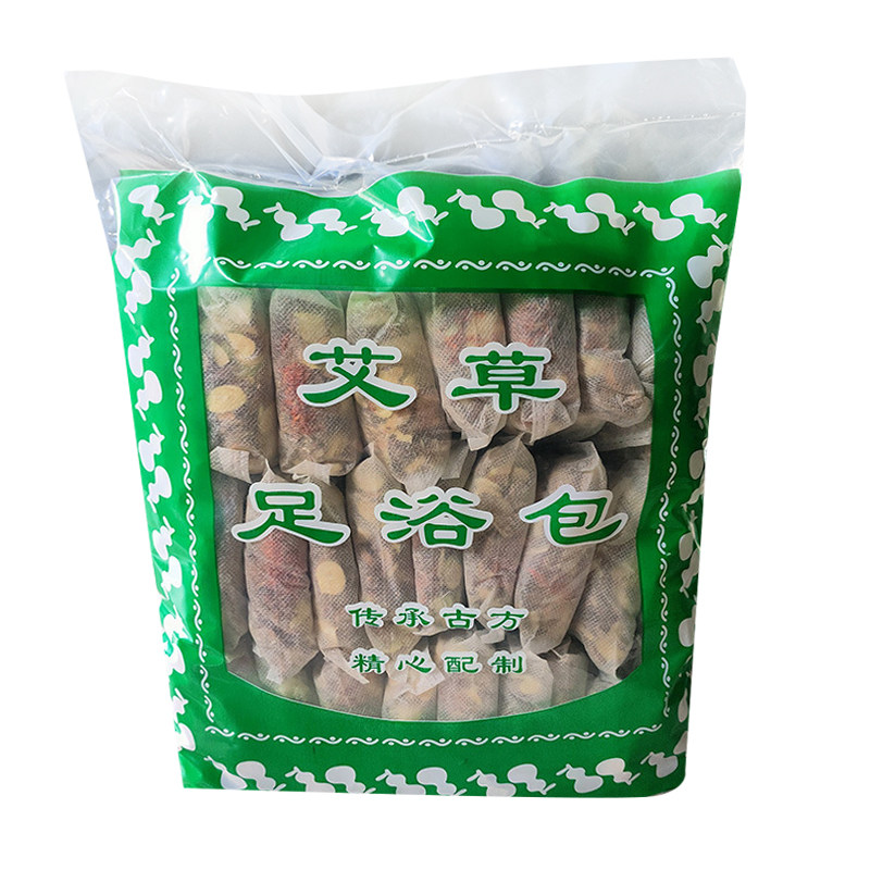 泡脚药包女士调理艾叶藏红花四味排毒助睡眠艾草老姜体寒足浴包