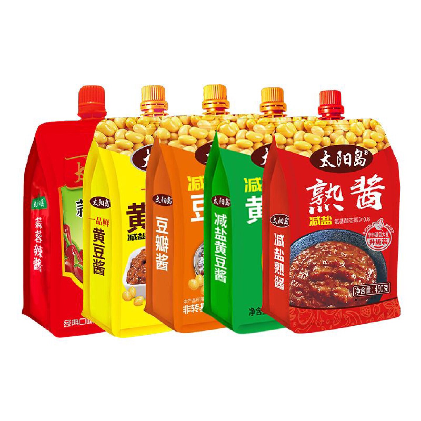 19.7万人回购该品牌太阳岛酱单袋试吃一品鲜黄豆酱熟酱豆瓣酱蒜蓉