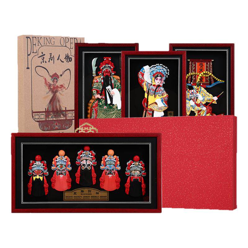 天津泥人张老师彩塑摆件中国特色出国礼品送老外伴手礼大祝福娃娃
