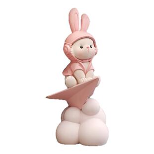 卡通兔子公仔大摆件客厅电视柜沙发旁家居装饰品新家乔迁新居礼物